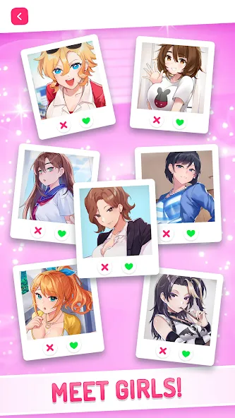 Eroblast: Waifu Dating Sim (Эробласт) [МОД: Бесконечные деньги, Монеты и Мега MOD] Screenshot 5
