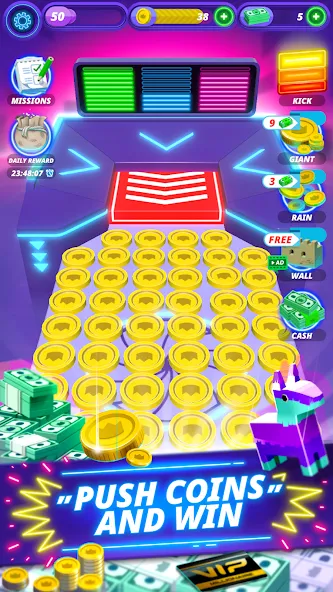 Coin Pusher - Vegas Dozer (Койн Пушер) [МОД: Бесконечные деньги, Монеты и Мега MOD] Screenshot 3