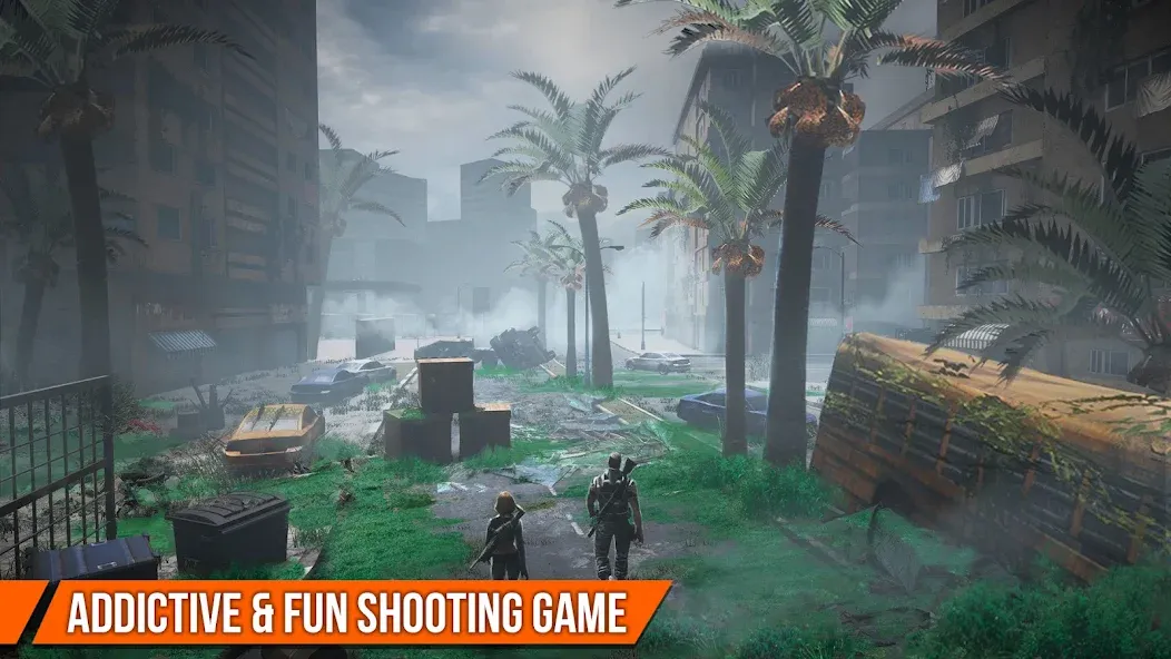 Dead Target: Zombie Games 3D [МОД: Меню, Бесконечные монеты и Открытые уровни] Screenshot 1