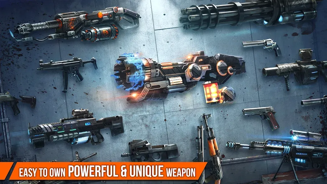 Dead Target: Zombie Games 3D [МОД: Меню, Бесконечные монеты и Открытые уровни] Screenshot 2