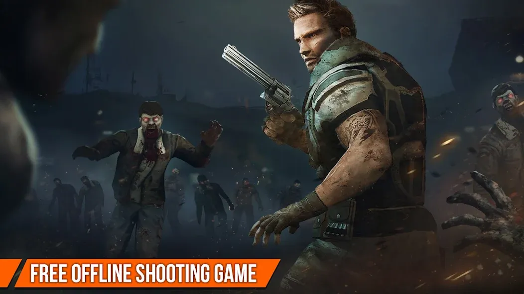 Dead Target: Zombie Games 3D [МОД: Меню, Бесконечные монеты и Открытые уровни] Screenshot 5