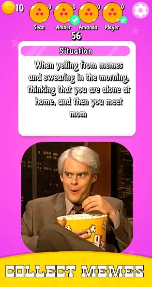 Meme Cards Collect Memes Game [МОД: Все открыто, Дополнительные деньги и Меню MOD] Screenshot 4