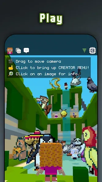 Cubzh (Сюбж) [МОД: Меню, Бесконечные монеты и Открытые уровни] Screenshot 2