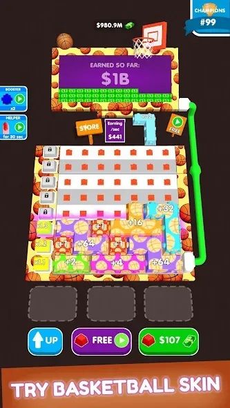 Button Fever (Баттон Фивер) [МОД: Все открыто, Дополнительные деньги и Меню MOD] Screenshot 5