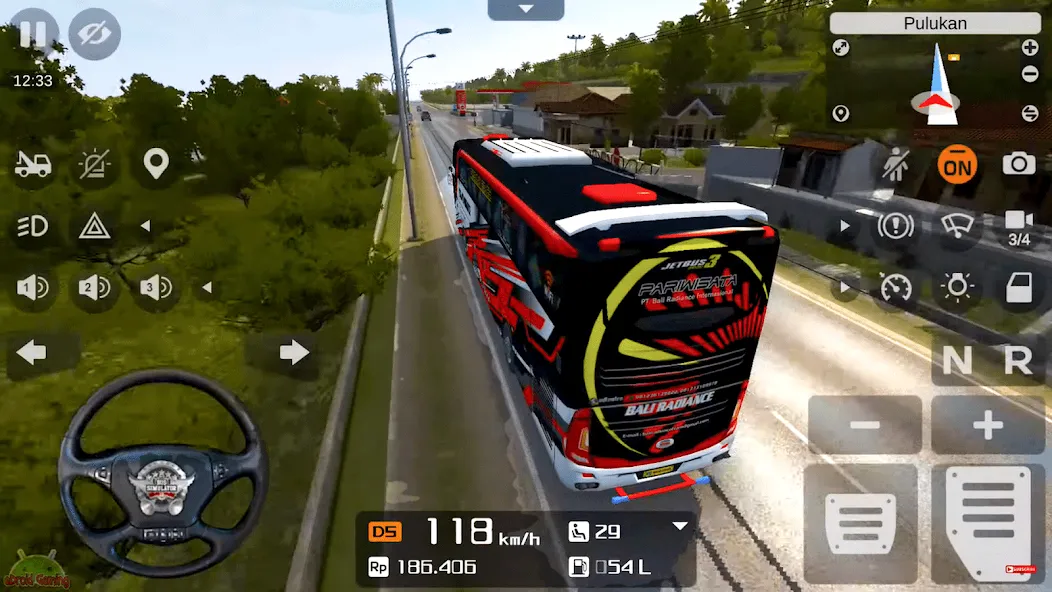 Coach Tourist Bus City Driving [МОД: Бесконечные деньги, Монеты и Мега MOD] Screenshot 2