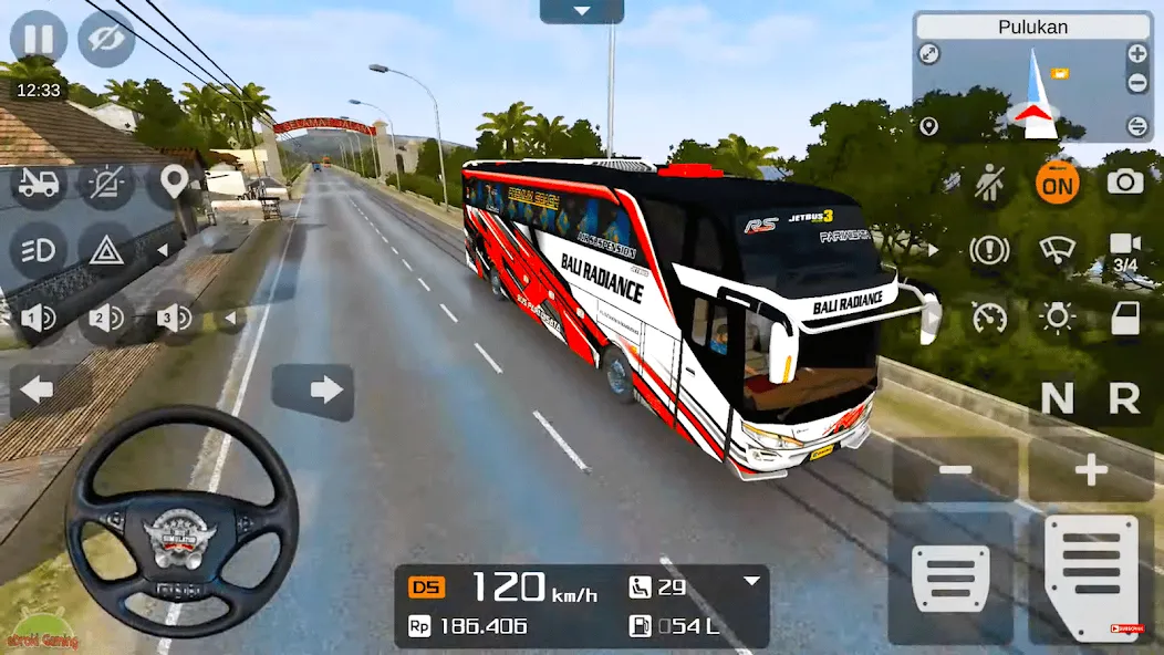 Coach Tourist Bus City Driving [МОД: Бесконечные деньги, Монеты и Мега MOD] Screenshot 4