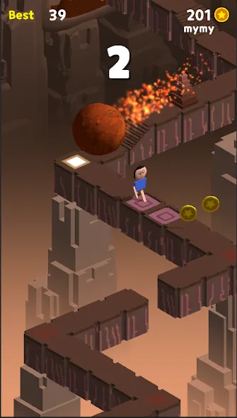 Zigzag Valley,Endless game [МОД: Много денег, Монет и Все открыто] Screenshot 2