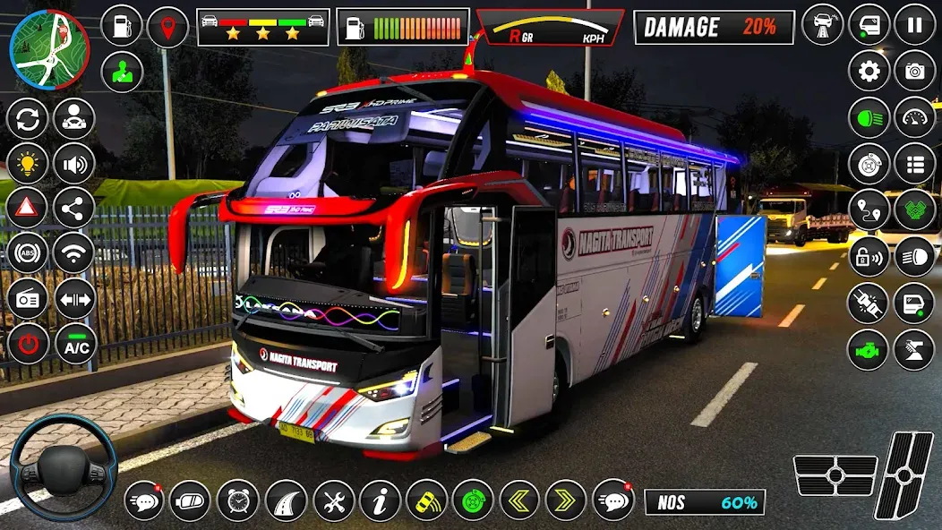 Euro Bus Simulator - Bus Games [МОД: Много денег, Монет и Все открыто] Screenshot 2