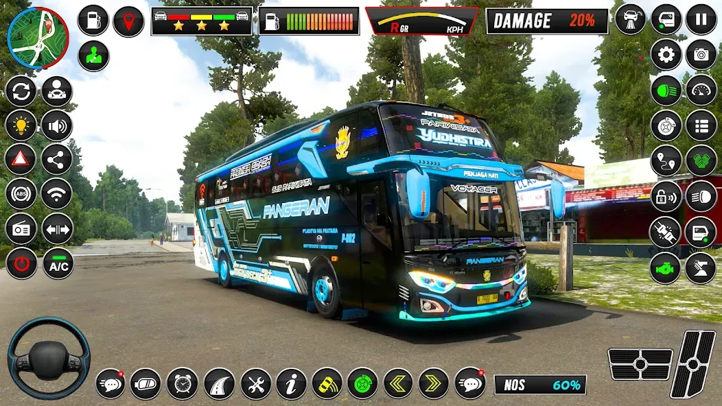 Euro Bus Simulator - Bus Games [МОД: Много денег, Монет и Все открыто] Screenshot 4