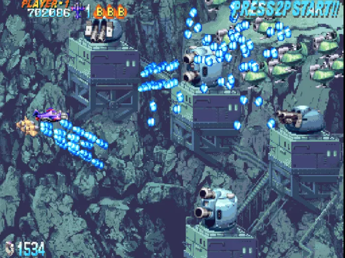 Progear- Airplane Shooter (Прогиа) [МОД: Бесконечные деньги, Монеты и Мега MOD] Screenshot 3