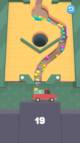 Sand Balls - Puzzle Game (Сэнд Боллс) [МОД: Много денег, Монет и Все открыто] Screenshot 1