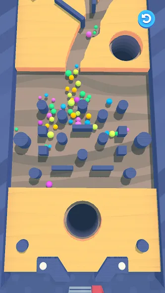 Sand Balls - Puzzle Game (Сэнд Боллс) [МОД: Много денег, Монет и Все открыто] Screenshot 2