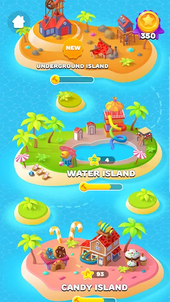 Sand Balls - Puzzle Game (Сэнд Боллс) [МОД: Много денег, Монет и Все открыто] Screenshot 5