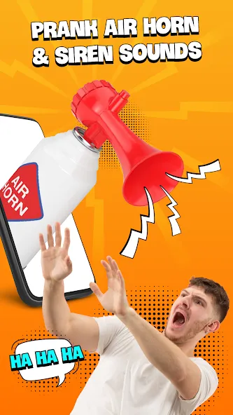 Prank Sounds Haircut, Air Horn [МОД: Бесконечные деньги, Монеты и Мега MOD] Screenshot 1