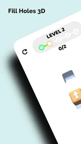 Fill Holes 3D (Фил Хоулс 3Д) [МОД: Бесконечные деньги, Монеты и Мега MOD] Screenshot 1