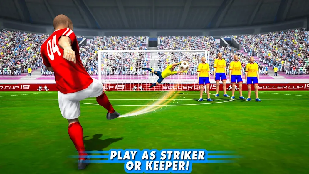 ultimate football game 2024 [МОД: Много монет, Открытые уровни и Мега MOD] Screenshot 4
