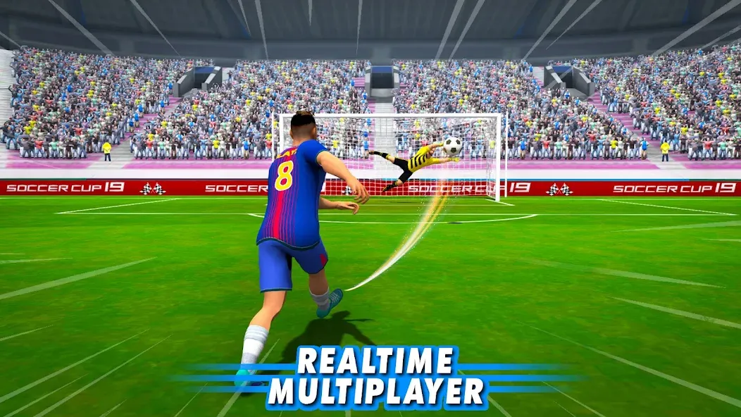 ultimate football game 2024 [МОД: Много монет, Открытые уровни и Мега MOD] Screenshot 5