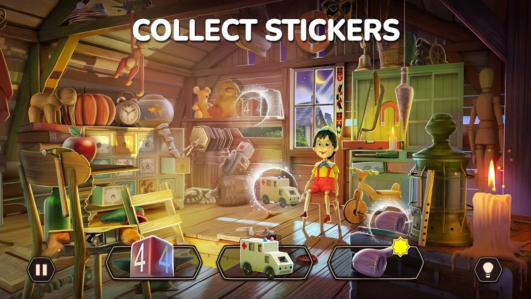 Books of Wonder Hidden Objects [МОД: Меню, Бесконечные монеты и Открытые уровни] Screenshot 4
