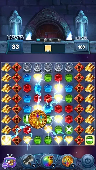 Jewels of Kingdom Knights (Джуэлз оф Кингдом Найтс) [МОД: Деньги, Монеты и Меню MOD] Screenshot 2