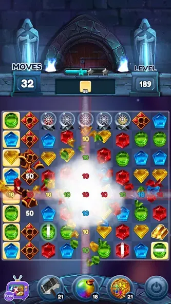 Jewels of Kingdom Knights (Джуэлз оф Кингдом Найтс) [МОД: Деньги, Монеты и Меню MOD] Screenshot 5