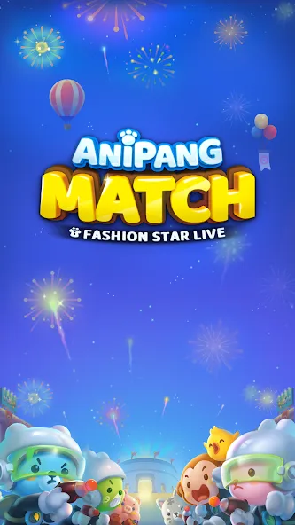 Anipang Match (Анипанг Матч) [МОД: Бесконечные деньги, Монеты и Мега MOD] Screenshot 1