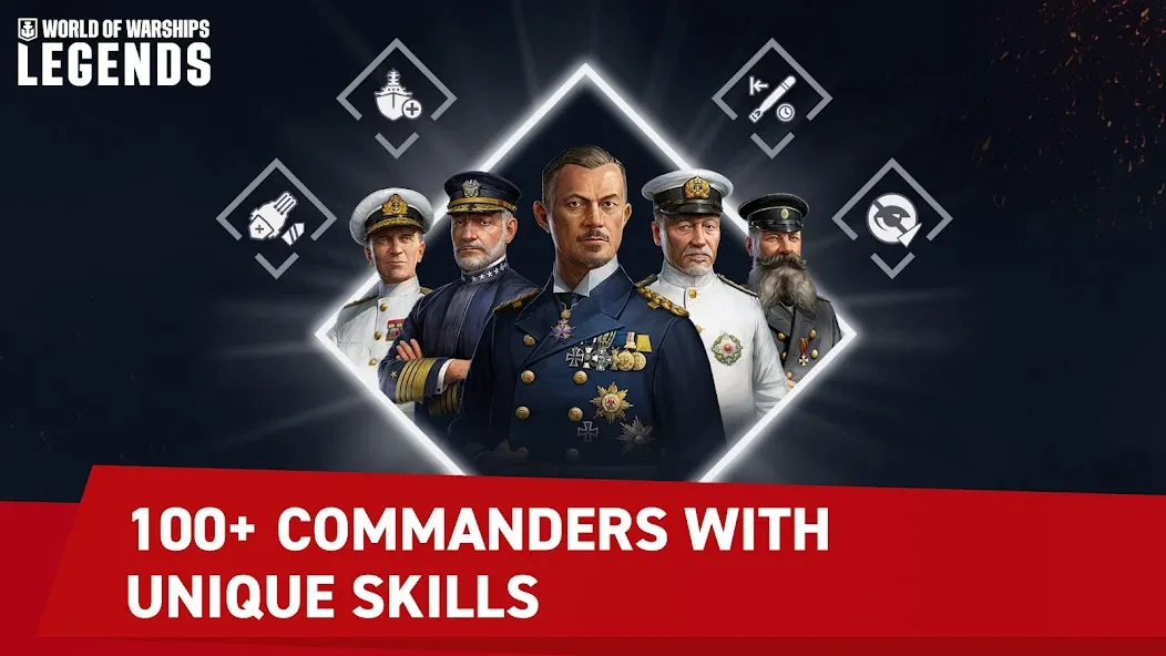 World of Warships Legends PvP (Ворлд оф Варшипс Легендс) [МОД: Много монет, Открытые уровни и Мега MOD] Screenshot 2