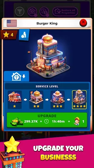 Geopoly: Tycoon NFT Idle Game (ГЕОПОЛИ Реал) [МОД: Меню, Бесконечные монеты и Открытые уровни] Screenshot 2