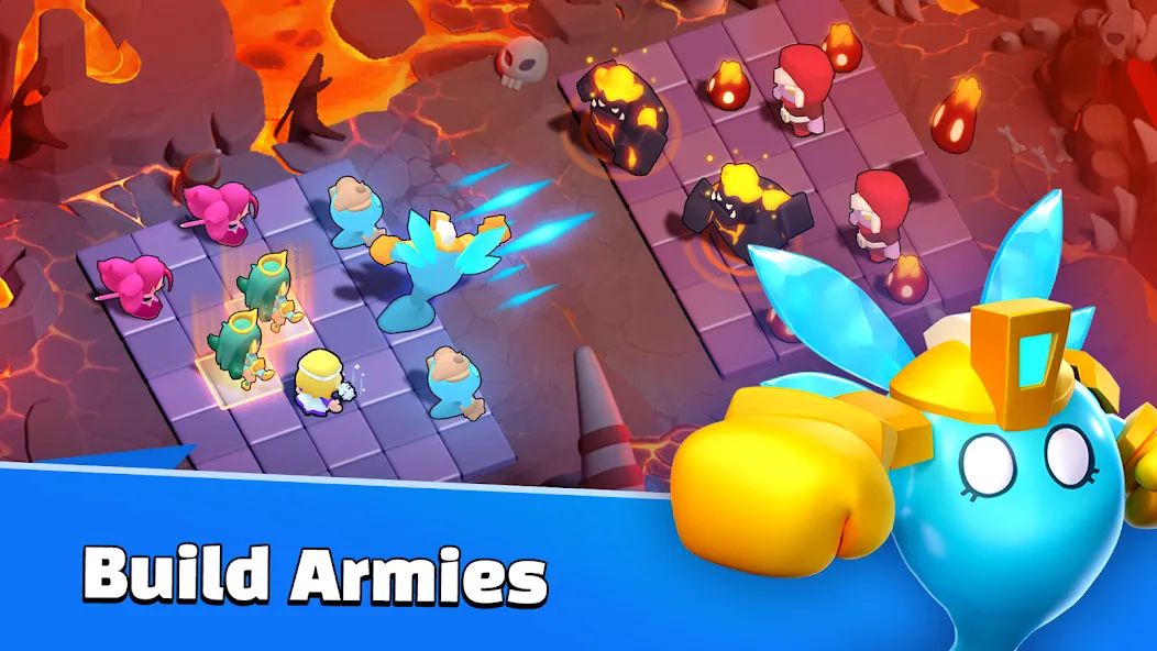 Merge War: Super Legion Master (Мердж Вар) [МОД: Меню, Бесконечные монеты и Открытые уровни] Screenshot 5