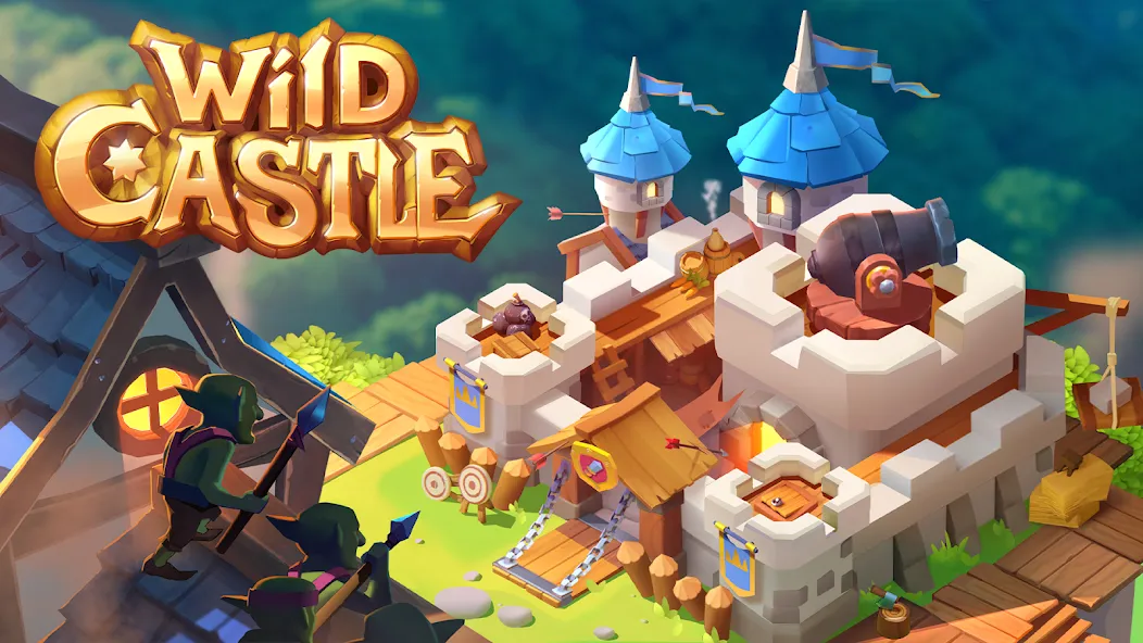 Wild Castle: Tower Defense TD (Уайлд Кастл ТД) [МОД: Деньги, Монеты и Меню MOD] Screenshot 1