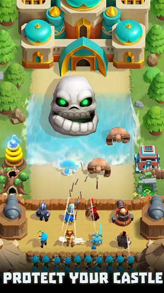 Wild Castle: Tower Defense TD (Уайлд Кастл ТД) [МОД: Деньги, Монеты и Меню MOD] Screenshot 2