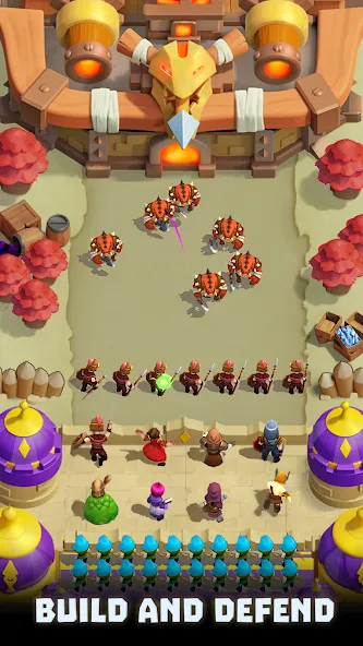 Wild Castle: Tower Defense TD (Уайлд Кастл ТД) [МОД: Деньги, Монеты и Меню MOD] Screenshot 4