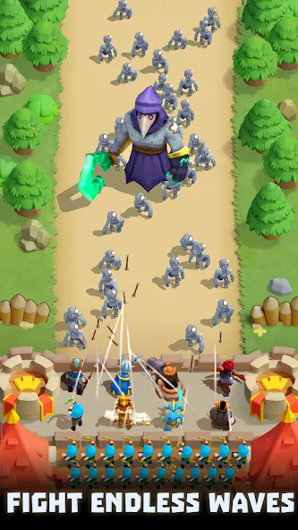 Wild Castle: Tower Defense TD (Уайлд Кастл ТД) [МОД: Деньги, Монеты и Меню MOD] Screenshot 5