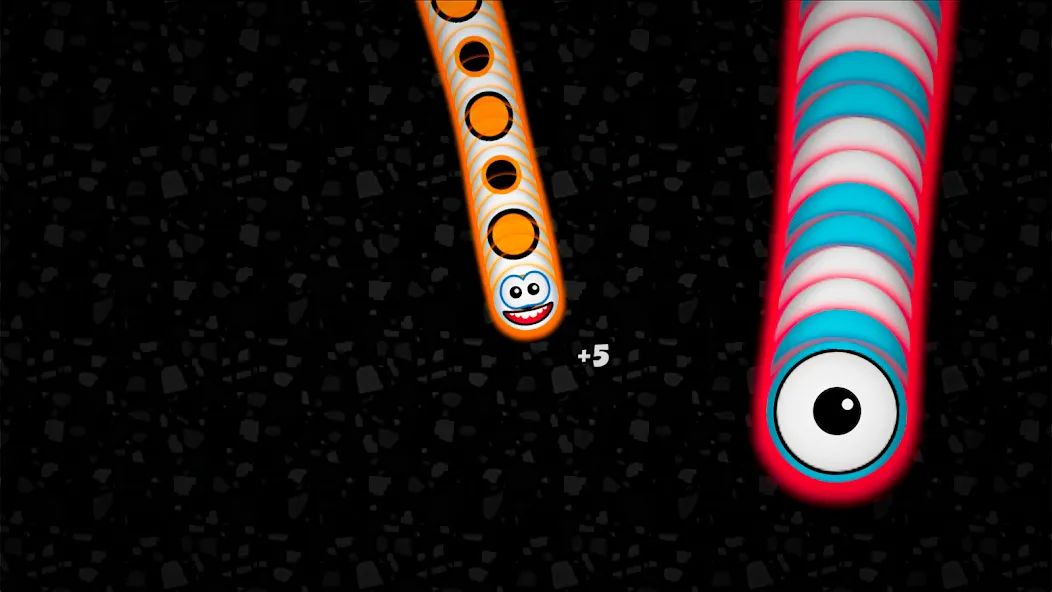 Worms Zone .io - Hungry Snake [МОД: Все открыто, Дополнительные деньги и Меню MOD] Screenshot 2