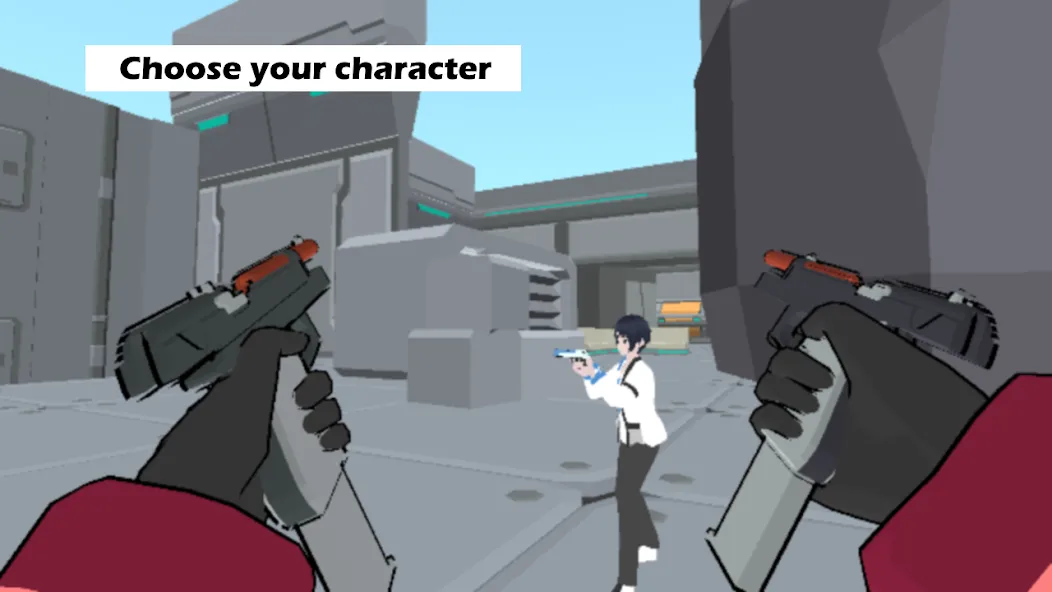 Rush Legends Parkour PvP FPS (Раш Легенды Паркур ПвП ФПС) [МОД: Меню, Бесконечные монеты и Открытые уровни] Screenshot 1