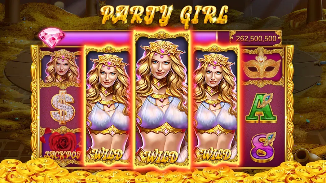 Winning Jackpot Slots Casino [МОД: Много денег, Монет и Все открыто] Screenshot 2