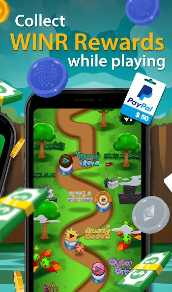 Big Time Cash - Make Money (Биг Тайм) [МОД: Деньги, Монеты и Меню MOD] Screenshot 3