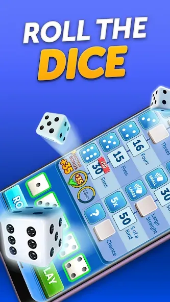 Dice With Buddies™ Social Game (Дайс вместе с друзьями Социальная игра) [МОД: Все открыто, Дополнительные деньги и Меню MOD] Screenshot 1