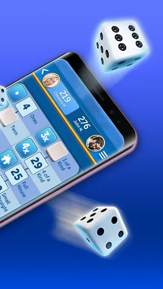 Dice With Buddies™ Social Game (Дайс вместе с друзьями Социальная игра) [МОД: Все открыто, Дополнительные деньги и Меню MOD] Screenshot 2