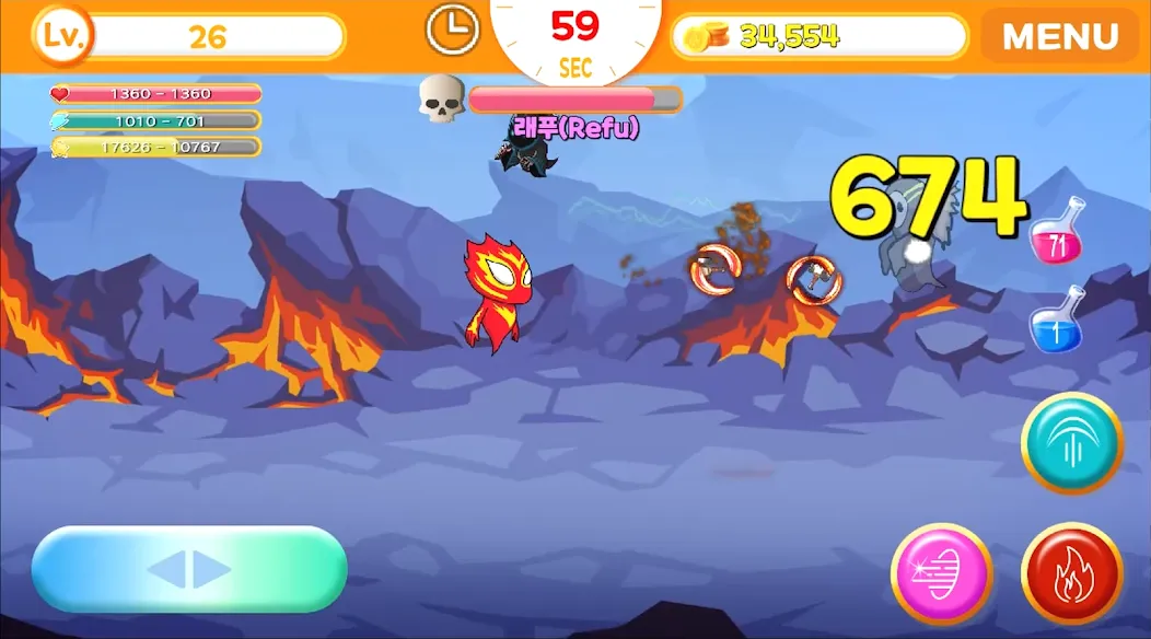 Sprit of Fire Ifrt (Дух Огня Ифрт) [МОД: Бесконечные деньги, Монеты и Мега MOD] Screenshot 2