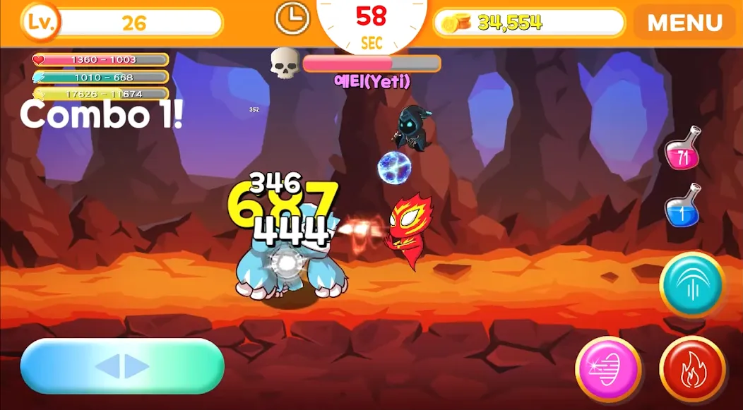 Sprit of Fire Ifrt (Дух Огня Ифрт) [МОД: Бесконечные деньги, Монеты и Мега MOD] Screenshot 4