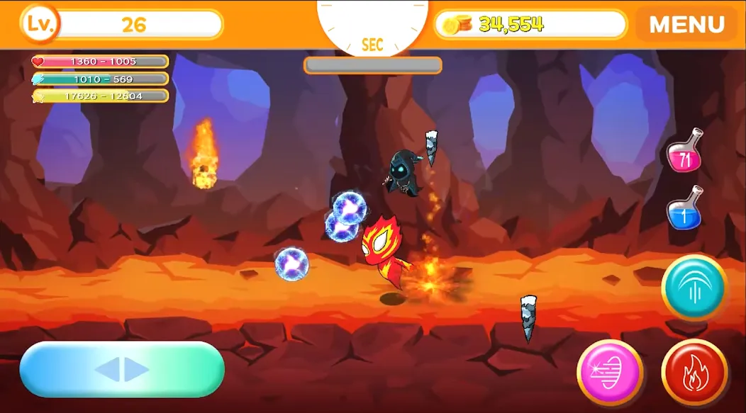Sprit of Fire Ifrt (Дух Огня Ифрт) [МОД: Бесконечные деньги, Монеты и Мега MOD] Screenshot 5
