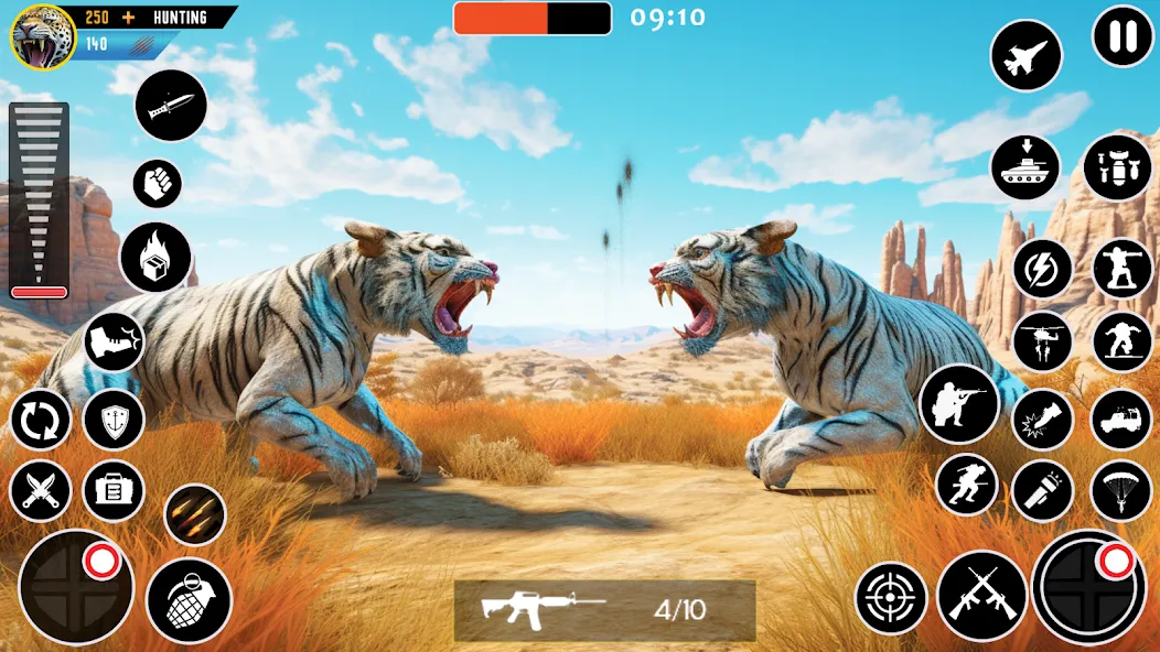 Wild Animal Deer Hunting Games (Охота на диких зверей с оружием  игры) [МОД: Меню, Бесконечные монеты и Открытые уровни] Screenshot 3