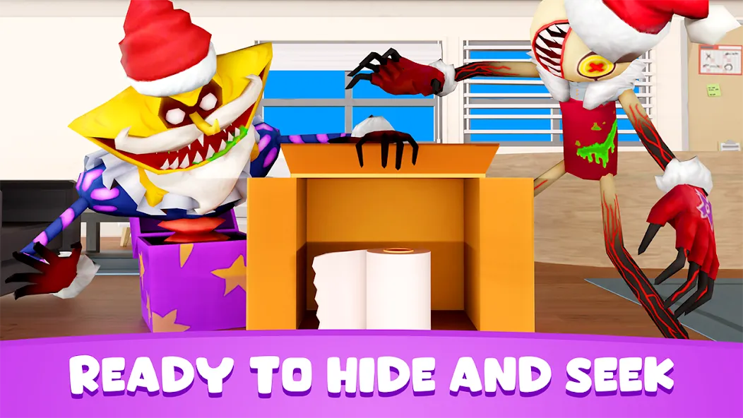 Hide and Go Seek: Monster Hunt (Хайд энд Гоу Сик) [МОД: Бесконечные деньги, Монеты и Мега MOD] Screenshot 1