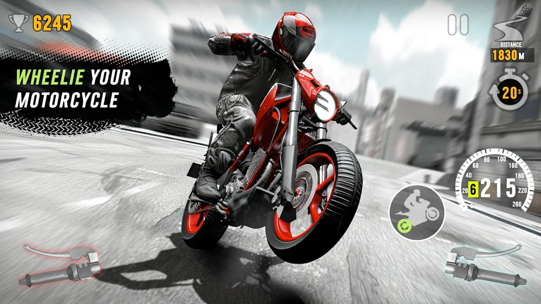 Motor Tour: Biker's Challenge (Мотор Тур) [МОД: Деньги, Монеты и Меню MOD] Screenshot 3
