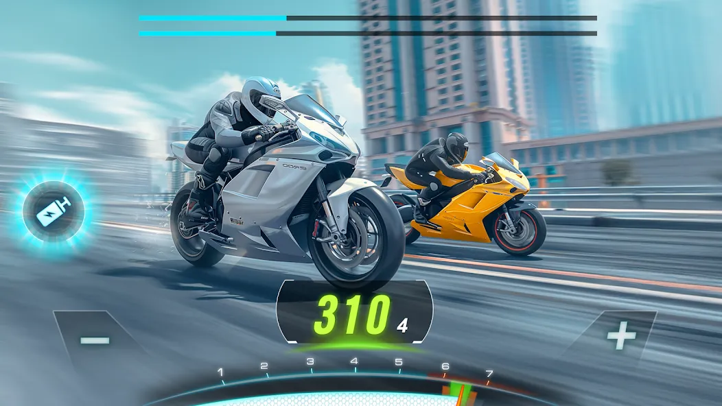 Motor Bike: Xtreme Races [МОД: Много монет, Открытые уровни и Мега MOD] Screenshot 3