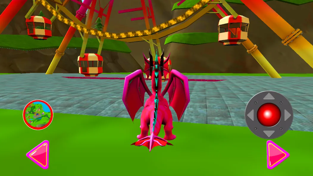 Talking Dragon Family (Талкинг Драгон Фэмели   ) [МОД: Бесконечные деньги, Монеты и Мега MOD] Screenshot 3