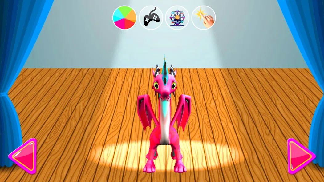 Talking Dragon Family (Талкинг Драгон Фэмели   ) [МОД: Бесконечные деньги, Монеты и Мега MOD] Screenshot 5