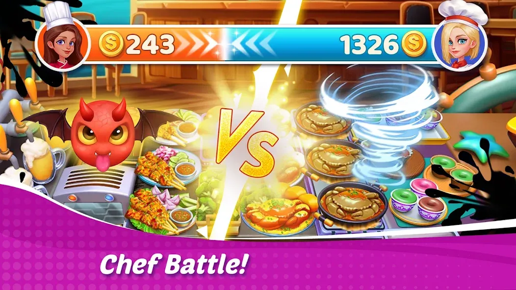 Cooking Wonder: Cooking Games [МОД: Меню, Бесконечные монеты и Открытые уровни] Screenshot 4