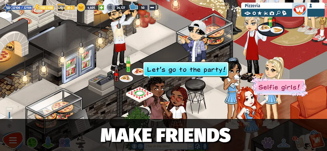 Woozworld - Virtual World (Вузворлд) [МОД: Бесконечные деньги, Монеты и Мега MOD] Screenshot 2