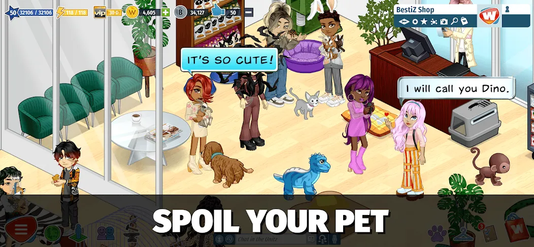 Woozworld - Virtual World (Вузворлд) [МОД: Бесконечные деньги, Монеты и Мега MOD] Screenshot 3